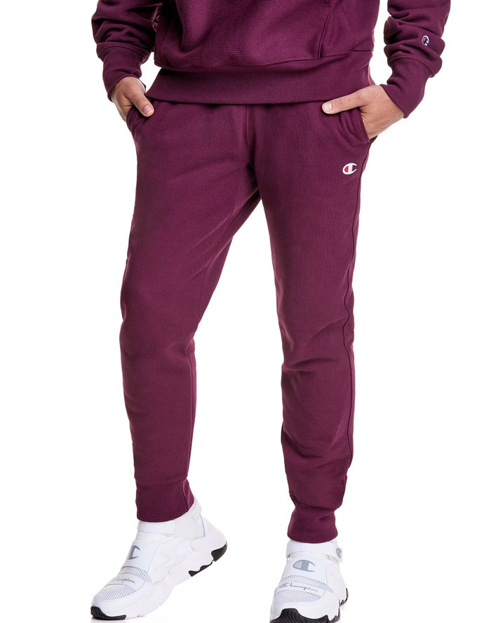 Champion Reverse Weave - Miesten Violetit Collegehousut - Suomi 9784032-LO